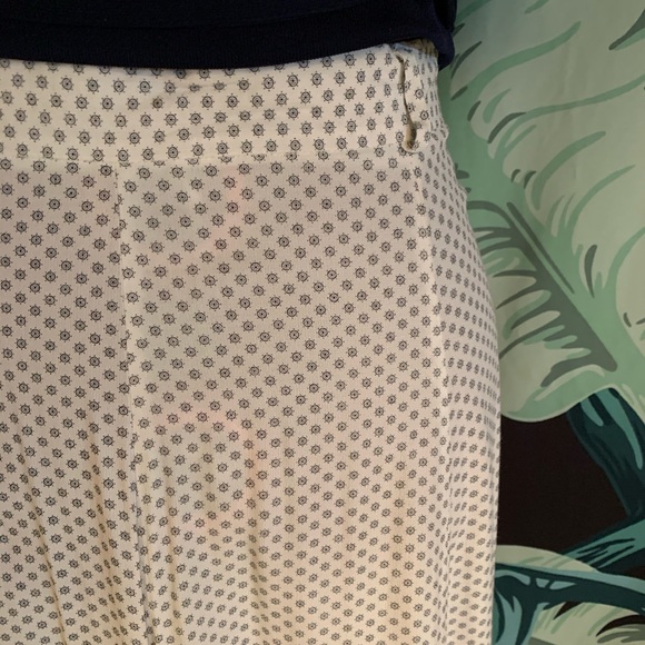 Nautical micro print skirt - Picture 3 of 6